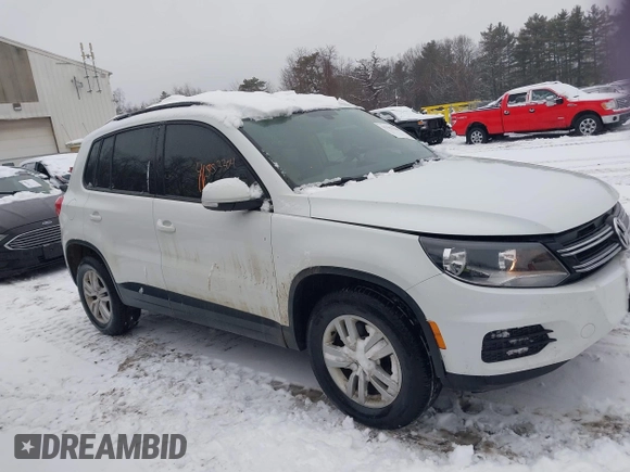 2016 Volkswagen Tiguan S with VIN WVGBV7AX2GW550558, listed as a IAAI auction lot 41553304 with 100,864 mi miles and . Bid and sale history available at DreamBid. Image 13.