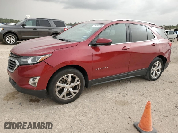 2018 Chevrolet Equinox LT with VIN 2GNAXKEX5J6312090, listed as a Copart auction lot 49404205 with 145,754 mi miles and Salvage Title. Bid and sale history available at DreamBid. Image 1.