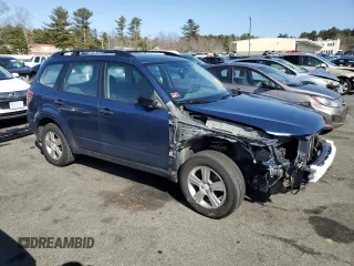 2011 Subaru Forester X with VIN JF2SHABC6BH765234, listed as a Copart auction lot 47970635 with 165,122 mi miles and Salvage Title. Bid and sale history available at DreamBid. Image 4.