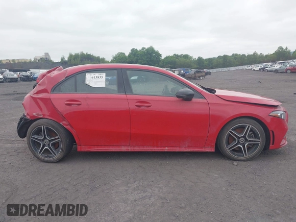 2019 Mercedes-Benz A 220 with VIN WDD3G4FB3KW023741, listed as a IAAI auction lot 41613835 with 70,562 mi miles and . Bid and sale history available at DreamBid. Image 13.