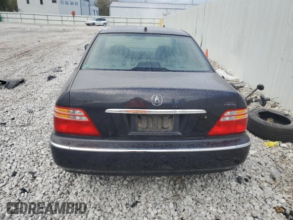 2002 Acura RL with VIN JH4KA96502C004028, listed as a Copart auction lot 74913914 with 220,819 mi miles and Salvage Title. Bid and sale history available at carsss.com. Image 6.