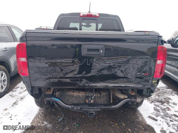 2021 Chevrolet Colorado 4WD ZR2 with VIN 1GCGTEEN8M1189858, listed as a IAAI auction lot 41470621 with 47,122 mi miles. Bid and sale history available at carsss.com. Image 16.