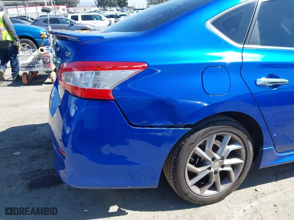 2015 Nissan Sentra S with VIN 3N1AB7AP6FY232073, listed as a IAAI auction lot 41667648 with 149,764 mi miles. Bid and sale history available at carsss.com. Image 6.