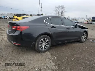 2017 Acura TLX with VIN 19UUB1F34HA007169, listed as a Copart auction lot 85472194 with 0 mi miles and Salvage Title. Bid and sale history available at carsss.com. Image 3.