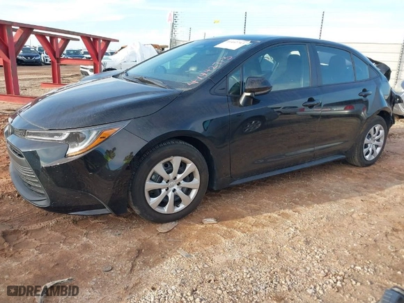 2024 Toyota Corolla LE with VIN 5YFB4MDE1RP136795, listed as a IAAI auction lot 41442713 with 18,420 mi miles. Bid and sale history available at carsss.com. Image 2.