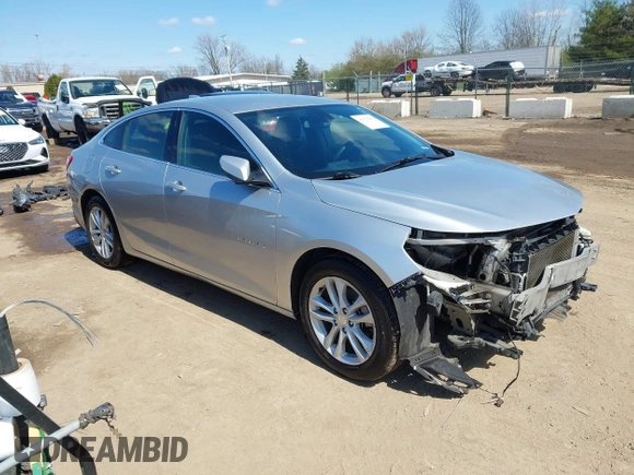 2018 Chevrolet Malibu LT with VIN 1G1ZD5ST8JF140336, listed as a IAAI auction lot 41972587 with 318,514 mi miles and . Bid and sale history available at DreamBid. Image 1.