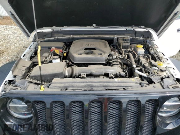 2021 Jeep Wrangler Unlimited Sport S z VIN 1C4HJXDN6MW608946, wystawiony jako Copart lot #62089045 z przebiegiem 33 305 mil mil oraz Szkoda całkowita • Salvage title. Historia ofert i sprzedaży dostępna na DreamBid. Obrazek 11.