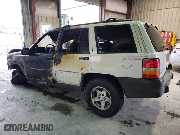 1998 Jeep Grand Cherokee Laredo with VIN 1J4GZ58S2WC222595, listed as a Copart auction lot 51108625 with 0 mi miles and Salvage Title. Bid and sale history available at carsss.com. Image 2.