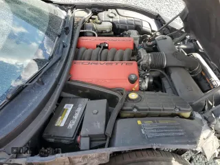 2003 Chevrolet Corvette Z06 with VIN 1G1YY12SX35132165, listed as a Copart auction lot 75960994 with 145,382 mi miles and Salvage Title. Bid and sale history available at carsss.com. Image 12.