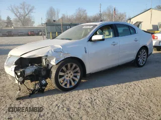 2011 Lincoln MKS EcoBoost with VIN 1LNHL9FTXBG615029, listed as a Copart auction lot 49040785 with Not Provided miles and Salvage Title. Bid and sale history available at DreamBid. Image 1.