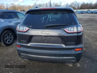 2020 Jeep Cherokee Limited with VIN 1C4PJMDN4LD534379, listed as a Copart auction lot 41686455 with 59,695 mi miles and Salvage title. Bid and sale history available at DreamBid. Image 6.