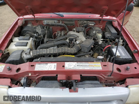 1998 Ford Ranger XL с VIN 1FTYR10U9WUC88507, выставлен на аукционе Copart как лот 57743695 с пробегом 132 766 миль миль и Чистый • Clean title. История ставок и продаж доступна на DreamBid. Изображение 11.