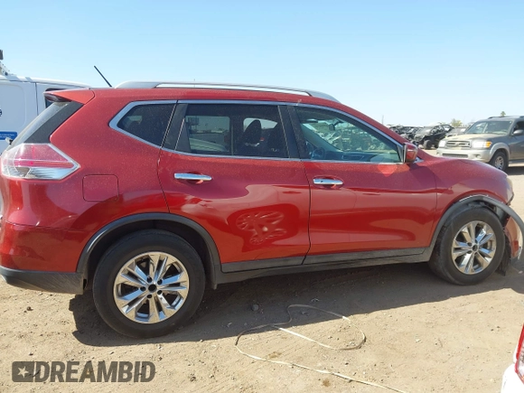 2016 Nissan Rogue SL with VIN 5N1AT2MT6GC899673, listed as a IAAI auction lot 42008141 with 164,669 mi miles and . Bid and sale history available at carsss.com. Image 13.