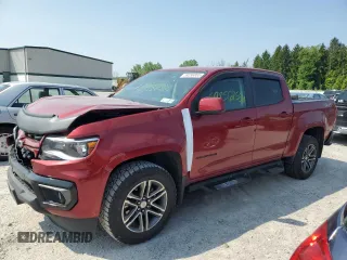 2021 Chevrolet Colorado 4WD LT с VIN 1GCGTCEN8M1139904, выставлен на аукционе Copart как лот 59256855 с пробегом 104 869 миль миль и Списание • Salvage title. История ставок и продаж доступна на DreamBid. Изображение 1.