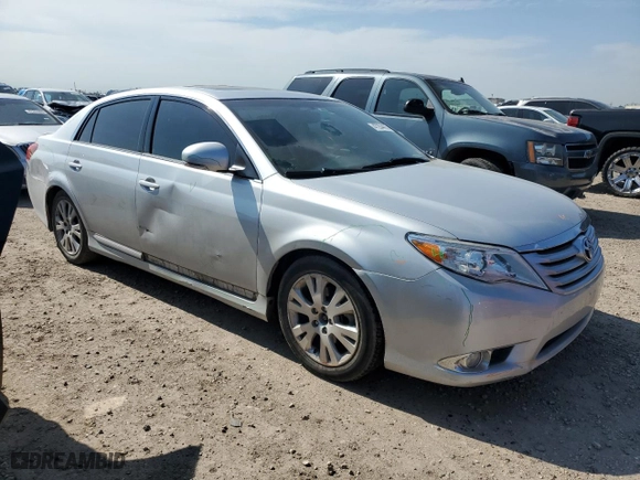 2011 Toyota Avalon with VIN 4T1BK3DB7BU391025, listed as a Copart auction lot 47204475 with 146,932 mi miles and Salvage Title. Bid and sale history available at carsss.com. Image 4.
