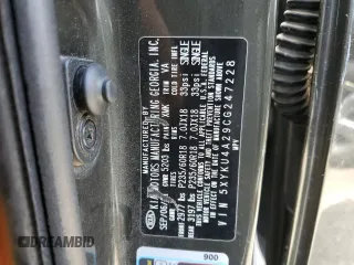2012 Kia Sorento EX z VIN 5XYKU4A29CG247228, wystawiony jako Copart lot #55521865 z przebiegiem 149 036 mil mil oraz Szkoda całkowita • Salvage title. Historia ofert i sprzedaży dostępna na DreamBid. Obrazek 13.