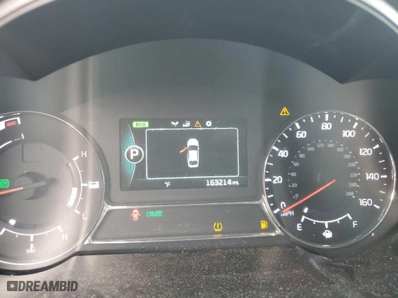 2015 Kia Optima Hybrid with VIN KNAGM4AD1F5083832, listed as a Copart auction lot 48235105 with 163,214 mi miles and Salvage Title. Bid and sale history available at carsss.com. Image 9.