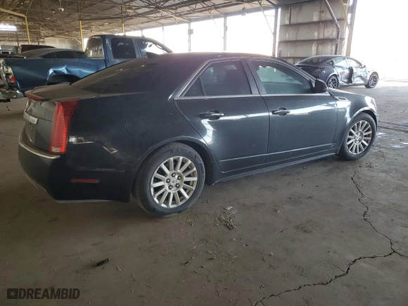 2012 Cadillac CTS Sedan Luxury with VIN 1G6DF5E55C0144541, listed as a Copart auction lot 48345455 with NaN miles and Clean Title. Bid and sale history available at carsss.com. Image 3.
