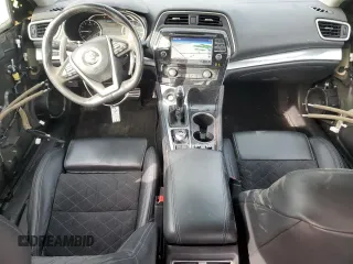 2017 Nissan Maxima Platinum with VIN 1N4AA6AP2HC415210, listed as a Copart auction lot 75491674 with 107,023 mi miles and Salvage title. Bid and sale history available at DreamBid. Image 8.