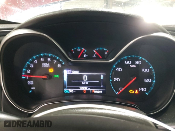 2017 Chevrolet Impala LT with VIN 1G1105SA5HU145359, listed as a Copart auction lot 47818995 with 195,247 mi miles and Salvage Title. Bid and sale history available at DreamBid. Image 9.