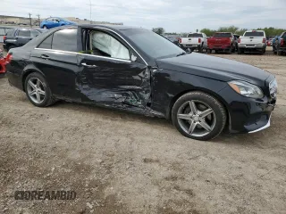 2015 Mercedes-Benz E-Class E 350 Sport with VIN WDDHF5KB7FB093065, listed as a Copart auction lot 89199515 with 114,853 mi miles and Salvage Title. Bid and sale history available at carsss.com. Image 4.