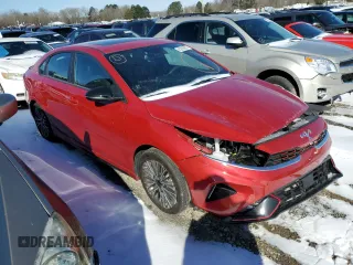 2024 Kia Forte GT-Line with VIN 3KPF54AD7RE776988, listed as a Copart auction lot 45269205 with 4,097 mi miles and Salvage Title. Bid and sale history available at carsss.com. Image 4.