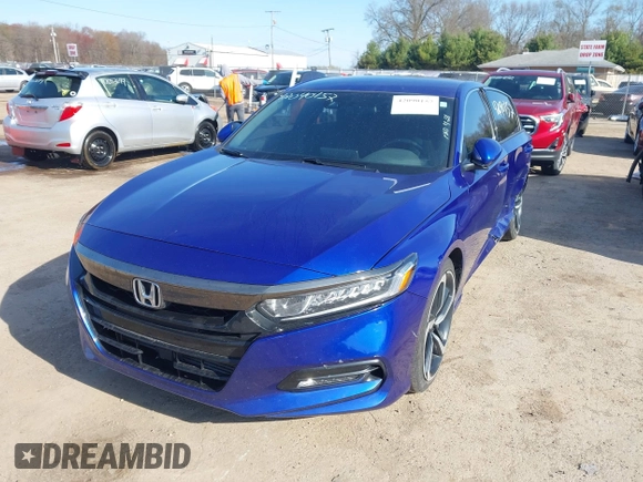 2019 Honda Accord Sport with VIN 1HGCV1F37KA032688, listed as a IAAI auction lot 42090157 with 117,762 mi miles and . Bid and sale history available at DreamBid. Image 2.