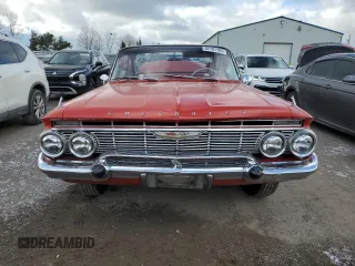 1961 Chevrolet Impala с VIN 11837A184419, выставлен на аукционе Copart как лот 82101184 с пробегом 41 000 миль миль и Чистый • Clean title. История ставок и продаж доступна на DreamBid. Изображение 5.