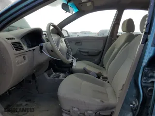 2004 Kia Rio with VIN KNADC125546294695, listed as a Copart auction lot 86914954 with 147,260 mi miles and Salvage Title. Bid and sale history available at carsss.com. Image 7.