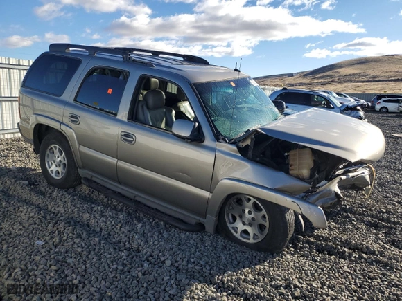 2003 Chevrolet Tahoe Z71 with VIN 1GNEK13T03R137393, listed as a Copart auction lot 86748334 with 0 mi miles and Salvage Title. Bid and sale history available at carsss.com. Image 4.