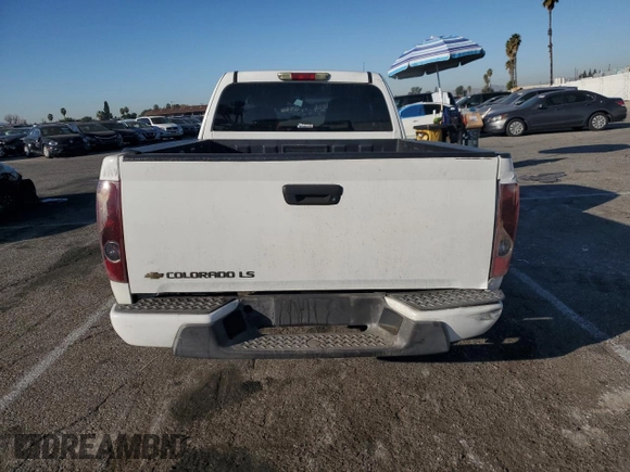 2005 Chevrolet Colorado LS Z85 with VIN 1GCCS198358121524, listed as a Copart auction lot 85476674 with 303,451 mi miles and Salvage title. Bid and sale history available at DreamBid. Image 6.