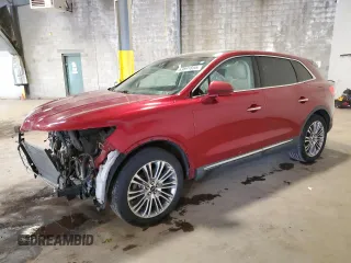 2016 Lincoln MKX Reserve z VIN 2LMTJ8LR9GBL82430, wystawiony jako Copart lot #53891855 z przebiegiem 95 005 mil mil oraz Szkoda całkowita • Salvage title. Historia ofert i sprzedaży dostępna na DreamBid. Obrazek 1.