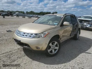 2003 Nissan Murano SL with VIN JN8AZ08T63W122800, listed as a Copart auction lot 71470534 with 191,766 mi miles and Salvage Title. Bid and sale history available at carsss.com. Image 1.