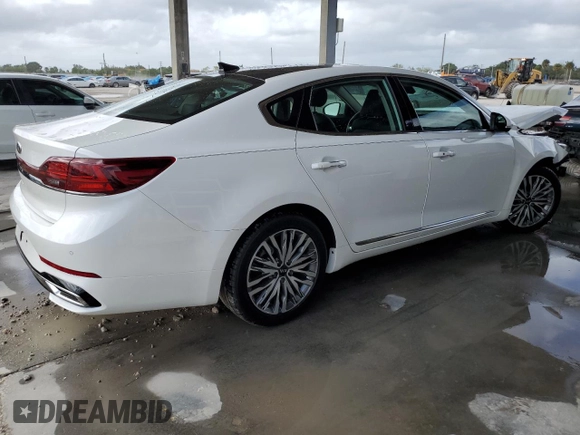2020 Kia Cadenza Limited with VIN KNALC4J17L5232666, listed as a Copart auction lot 78526554 with 26,300 mi miles and Non Repairable. Bid and sale history available at carsss.com. Image 3.