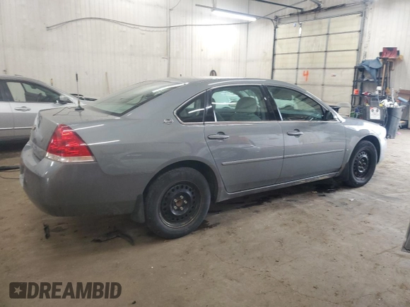 2008 Chevrolet Impala LS z VIN 2G1WB58N289125836, wystawiony jako Copart lot #57127295 z przebiegiem Nie podano mil oraz Szkoda całkowita • Salvage title. Historia ofert i sprzedaży dostępna na DreamBid. Obrazek 3.
