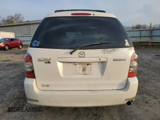2005 Mazda MPV LX with VIN JM3LW28A650533148, listed as a Copart auction lot 48744635 with 306,928 mi miles and Salvage Title. Bid and sale history available at carsss.com. Image 6.