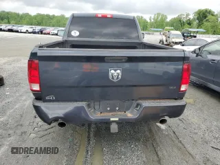 2014 Ram 1500 Express with VIN 3C6JR6AT1EG182095, listed as a Copart auction lot 53888745 with 105,798 mi miles and Salvage title. Bid and sale history available at DreamBid. Image 6.