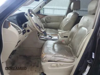 2013 Infiniti QX56 with VIN JN8AZ2NEXD9040196, listed as a Copart auction lot 52965795 with 266,717 mi miles and Clean Title. Bid and sale history available at carsss.com. Image 7.