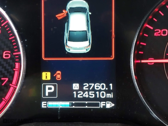 2019 Subaru Impreza Sport with VIN 4S3GKAJ61K3607155, listed as a IAAI auction lot 41809170 with 124,510 mi miles. Bid and sale history available at carsss.com. Image 16.
