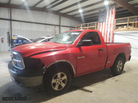 2009 Dodge Ram 1500 ST with VIN 1D3HB16K89J520912, listed as a Copart auction lot 43559745 with 175,443 mi miles and Salvage Title. Bid and sale history available at carsss.com. Image 1.