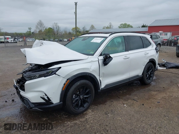 2025 Honda CR-V Sport-L with VIN 5J6RS6H81SL004567, listed as a IAAI auction lot 42043149 with 13,620 mi miles and . Bid and sale history available at DreamBid. Image 2.