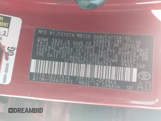 2016 Toyota Corolla L с VIN 2T1BURHE0GC589763, выставлен на аукционе IAAI как лот 42458421 с пробегом 239 441 миль миль и . История ставок и продаж доступна на DreamBid. Изображение 9.