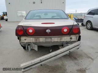 2000 Chevrolet Impala with VIN 2G1WF55E9Y9136695, listed as a Copart auction lot 44970075 with 105,839 mi miles and Salvage Title. Bid and sale history available at carsss.com. Image 6.