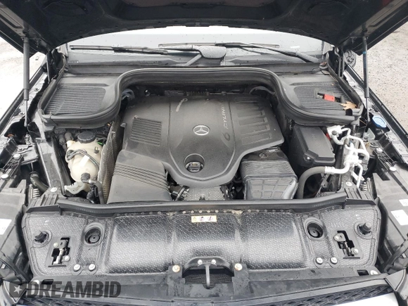 2021 Mercedes-Benz GLS 450 with VIN 4JGFF5KE7MA529553, listed as a Copart auction lot 39989374 with 34,459 mi miles and . Bid and sale history available at DreamBid. Image 12.