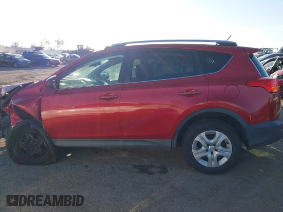 2013 Toyota RAV4 LE with VIN 2T3ZFREV1DW025585, listed as a IAAI auction lot 41631972 with 256,405 mi miles. Bid and sale history available at carsss.com. Image 14.