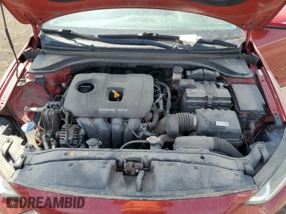 2017 Hyundai Elantra SE with VIN KMHD84LF6HU211933, listed as a Copart auction lot 58791215 with 111,859 mi miles and Salvage title. Bid and sale history available at DreamBid. Image 11.
