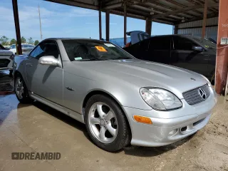 2003 Mercedes-Benz SLK-Class 3.2L with VIN WDBKK65F83F285825, listed as a Copart auction lot 66683653 with 92,826 mi miles and Salvage Title. Bid and sale history available at carsss.com. Image 4.