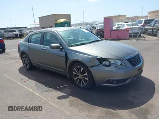 2012 Chrysler 200 Touring with VIN 1C3CCBBG6CN297040, listed as a IAAI auction lot 41756345 with 162,771 mi miles. Bid and sale history available at carsss.com. Image 1.