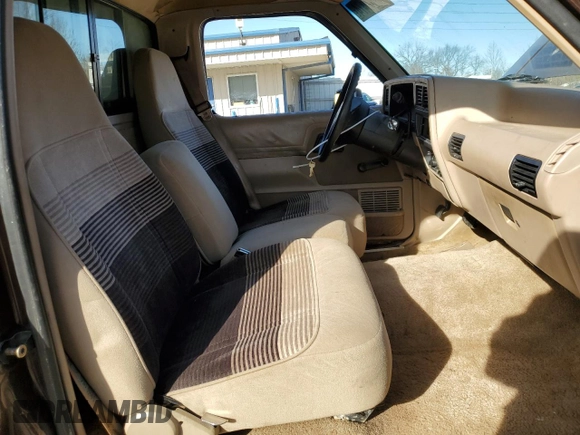 1991 Ford Ranger Splash with VIN 1FTCR10X2MTA32992, listed as a Copart auction lot 85140474 with 17,253 mi miles and Salvage Title. Bid and sale history available at DreamBid. Image 7.
