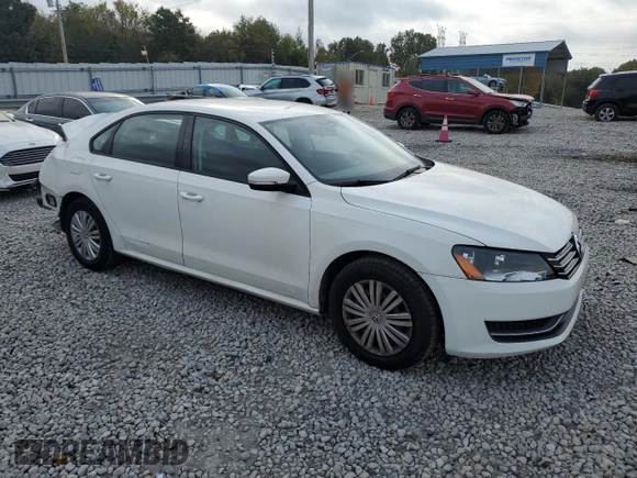 2014 Volkswagen Passat Wolfsburg Ed with VIN 1VWAS7A35EC096324, listed as a Copart auction lot 76344514 with 72,987 mi miles and Salvage Title. Bid and sale history available at carsss.com. Image 4.